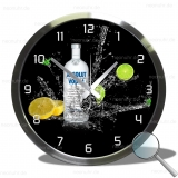 Wanduhr Absolut Wodka