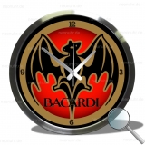 Wanduhr Bacardi