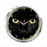 Wanduhr Black Cat