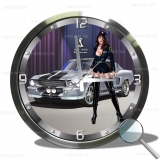 Wanduhr GTO 500 Pin Up