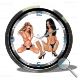 Wanduhr Pin-up 1